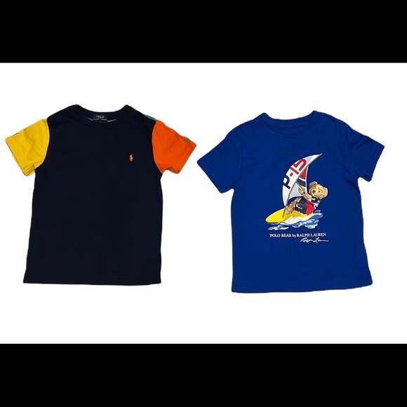 2 KIDS POLO RALPH LAUREN T-SHIRTS - Picture 2 of 12